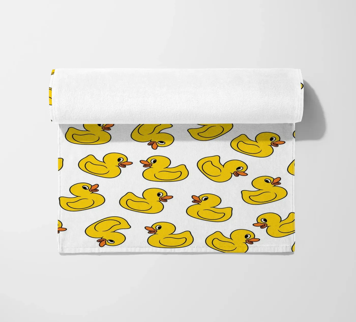 Ducks pattern telo mare da Happypatterns
