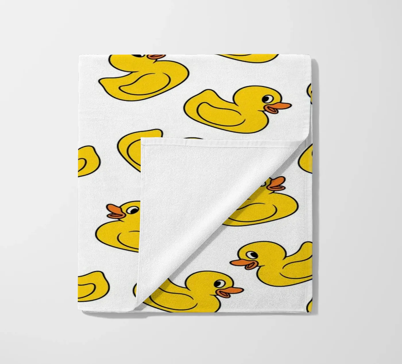 Ducks pattern telo mare da Happypatterns