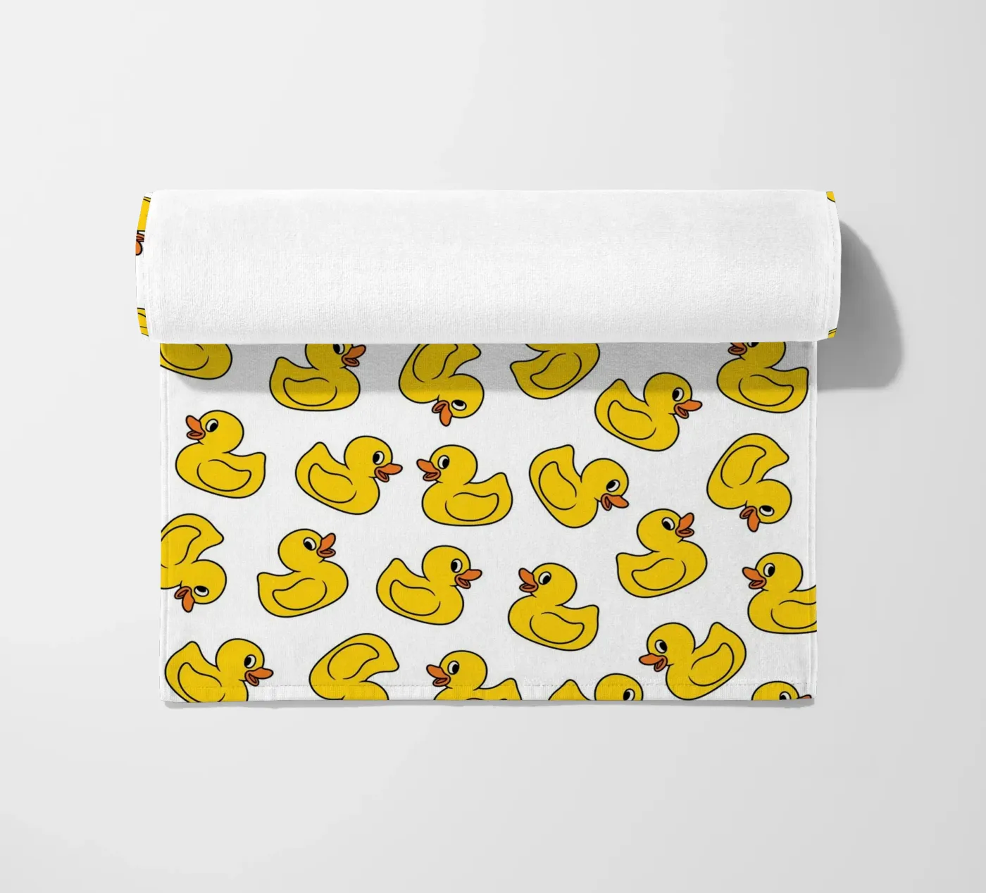 Ducks pattern telo mare da Happypatterns