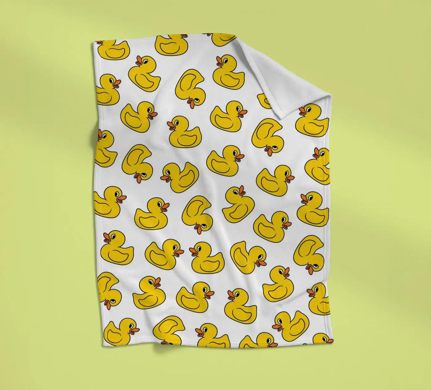 Ducks pattern Fleecedecke von Happypatterns
