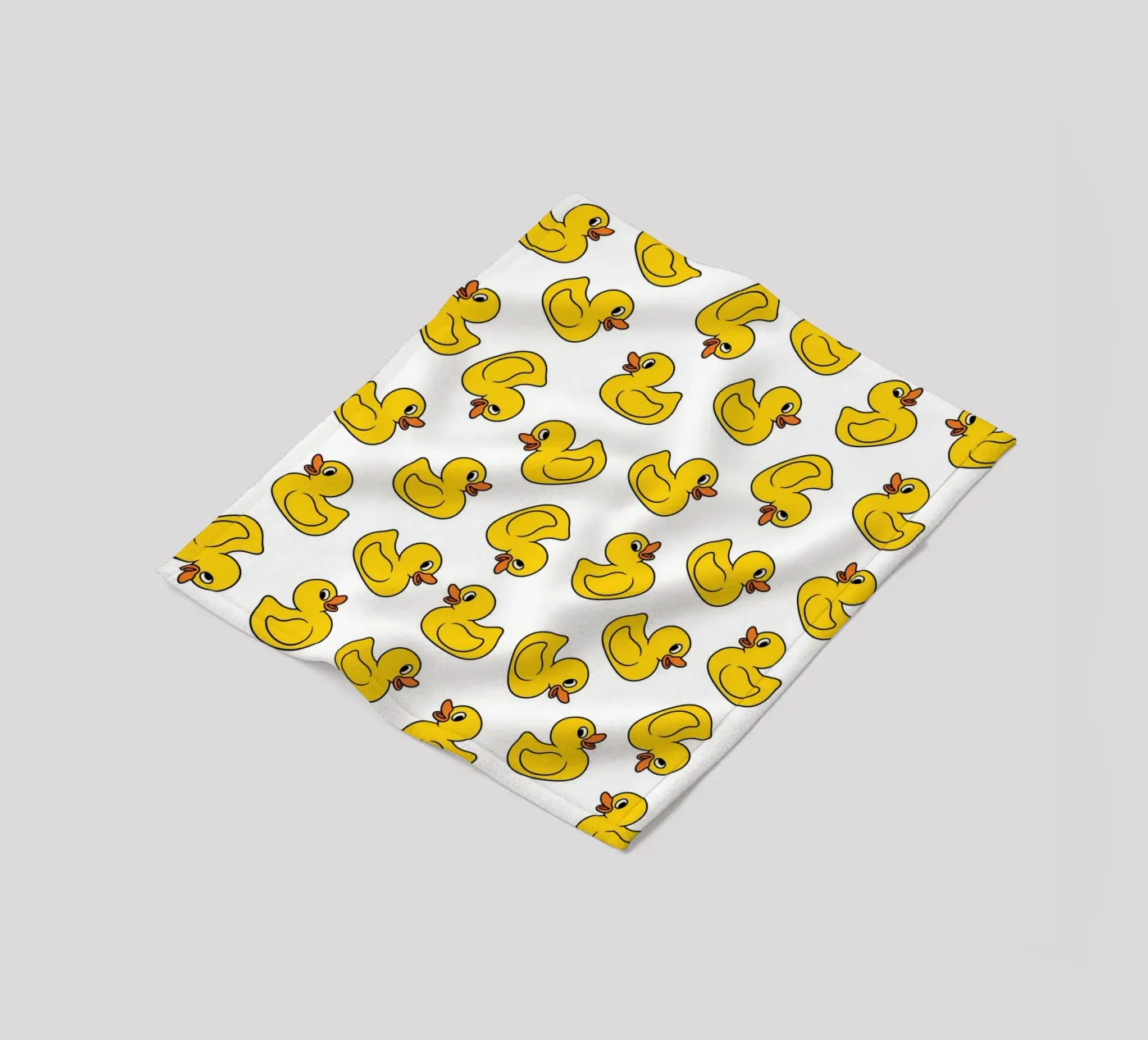 Ducks pattern Fleecedecke von Happypatterns