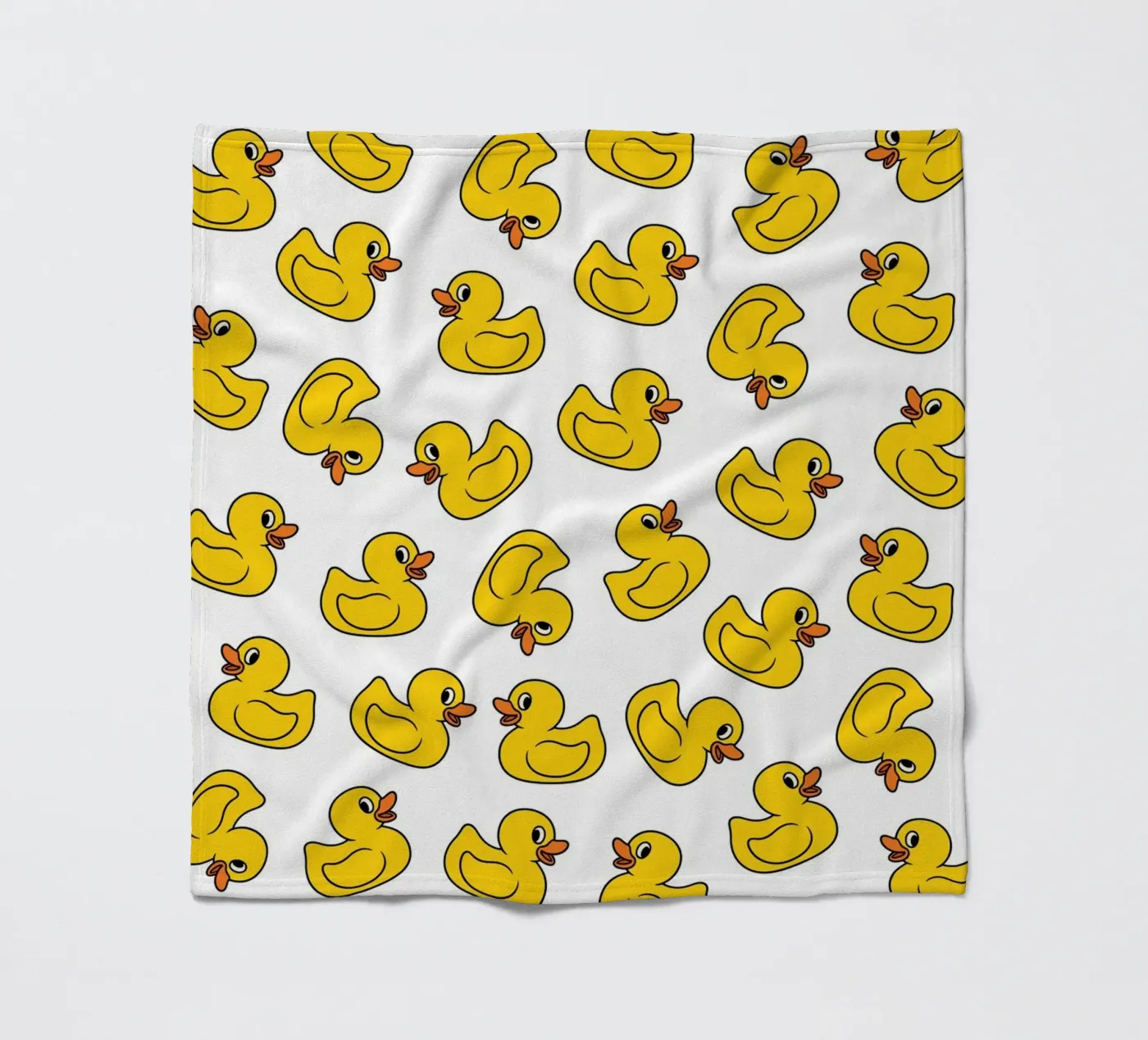 Ducks pattern Fleecedecke von Happypatterns