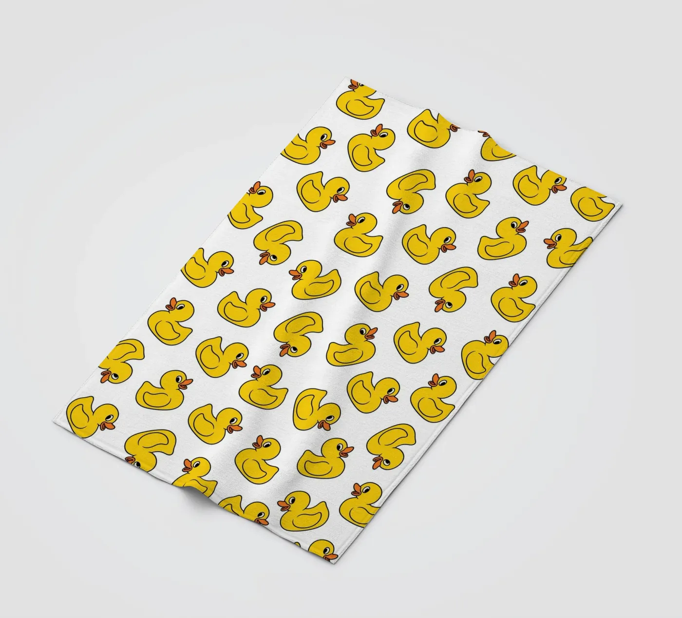 Ducks pattern Fleecedecke von Happypatterns