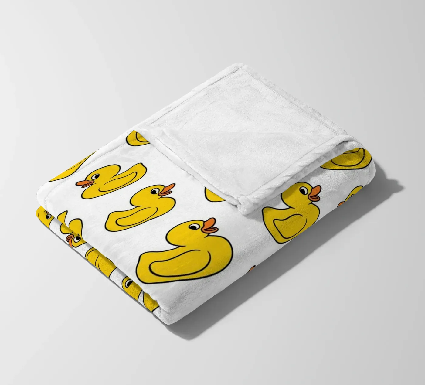 Ducks pattern Fleecedecke von Happypatterns