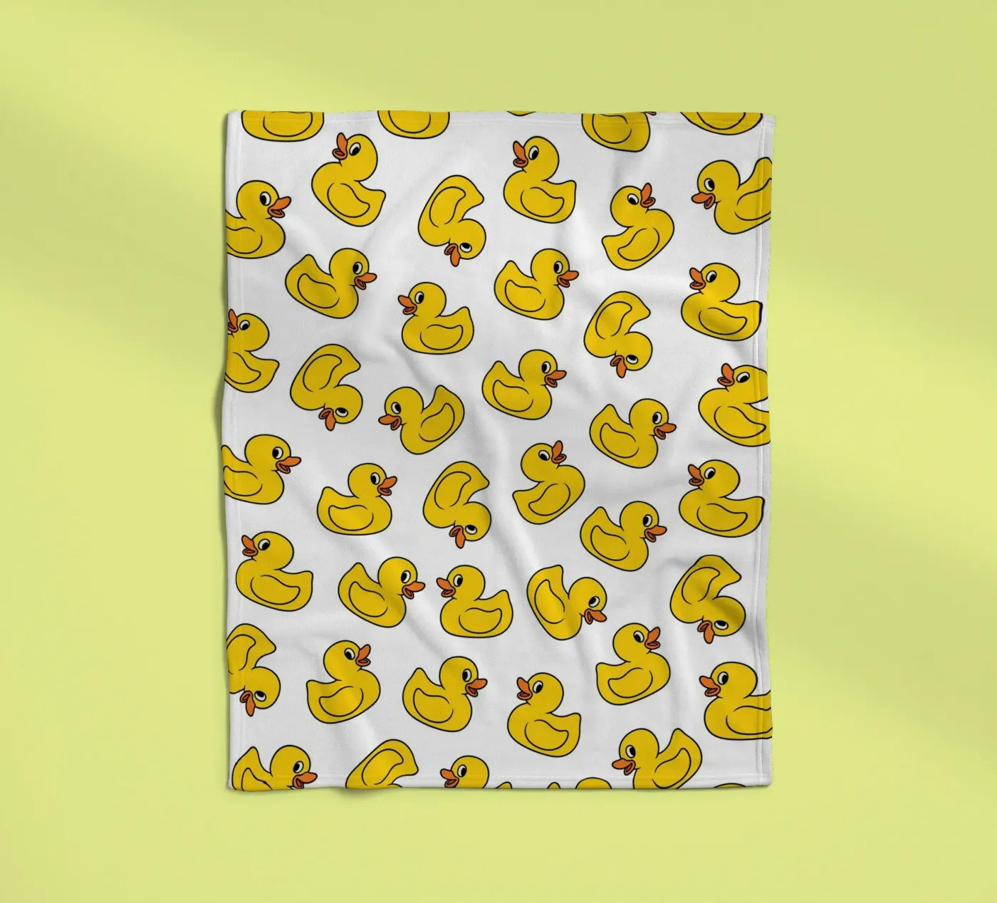 Ducks pattern Fleecedecke von Happypatterns
