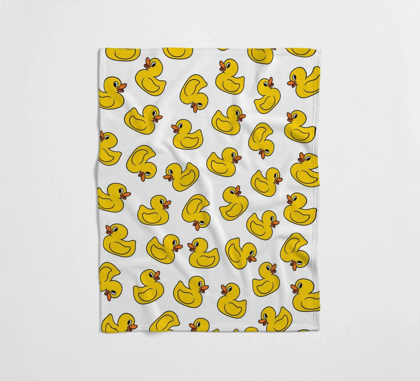 Ducks pattern Fleecedecke von Happypatterns