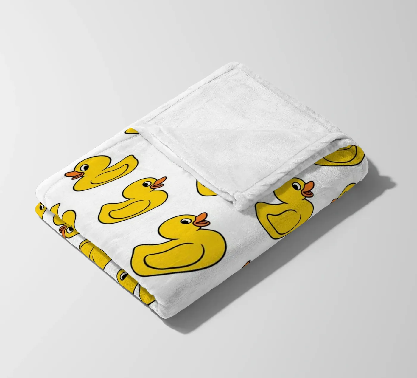 Ducks pattern Fleecedecke von Happypatterns
