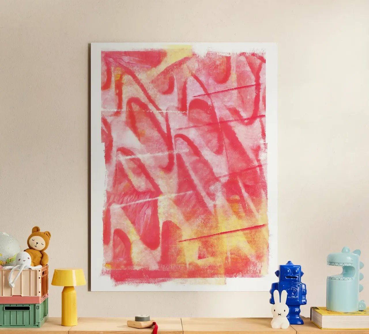 Surfaces 19 | Red Movement alluminio dibond da sabidussi
