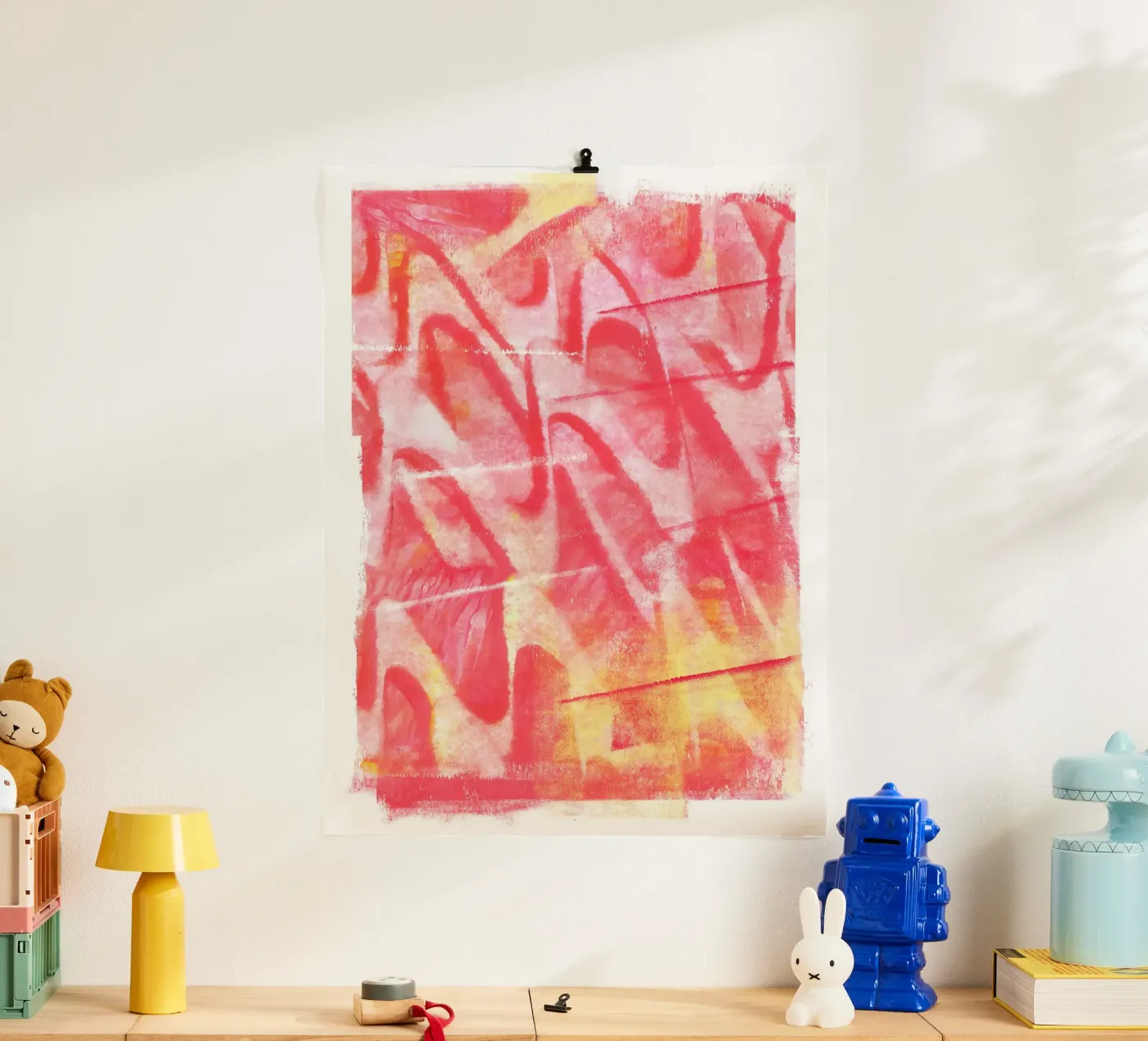 Surfaces 19 | Red Movement poster da sabidussi