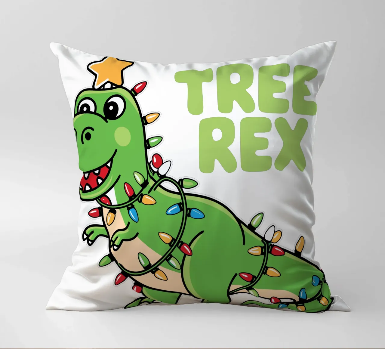 Cute Tree Rex cuscino da edsonramosart