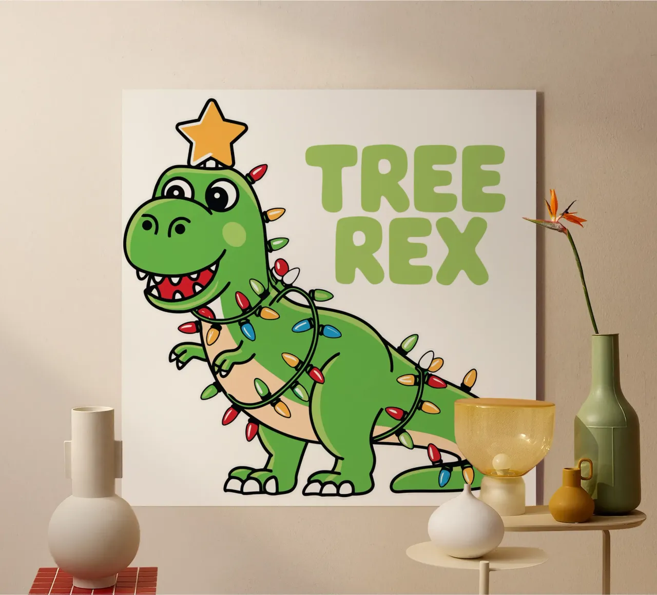 Cute Tree Rex plexiglass da edsonramosart