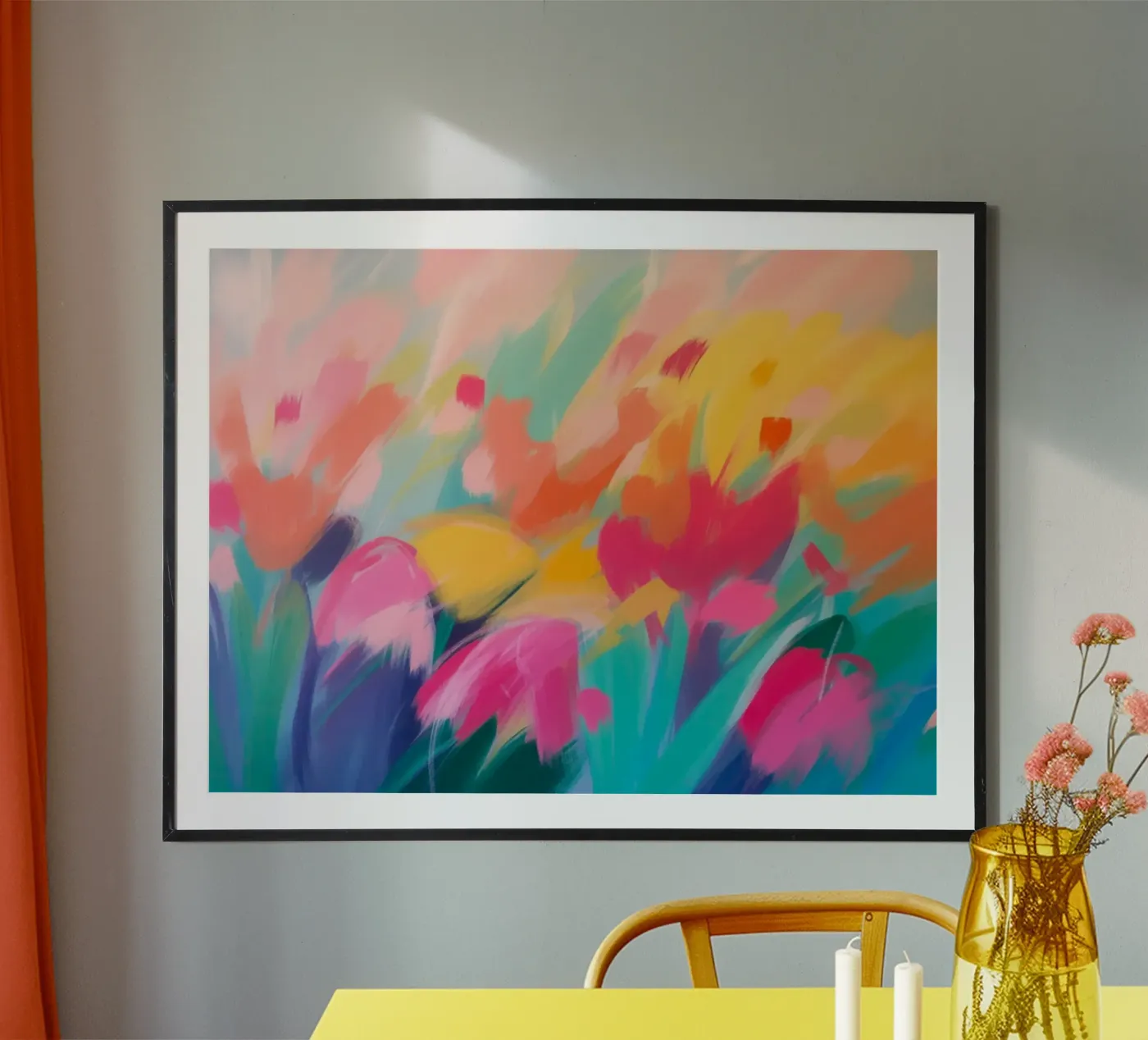 Flow Paint -02 poster by Eliban