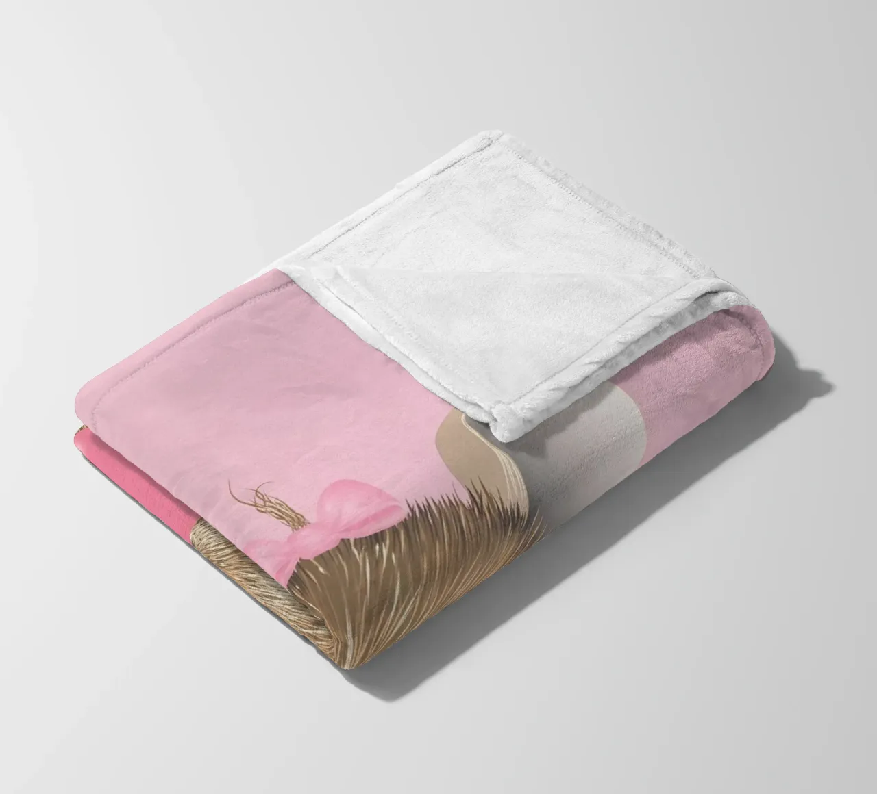 Un simpatico topo con gomma da masticare: un'attrazione giocosa coperta in pile da kisho art
