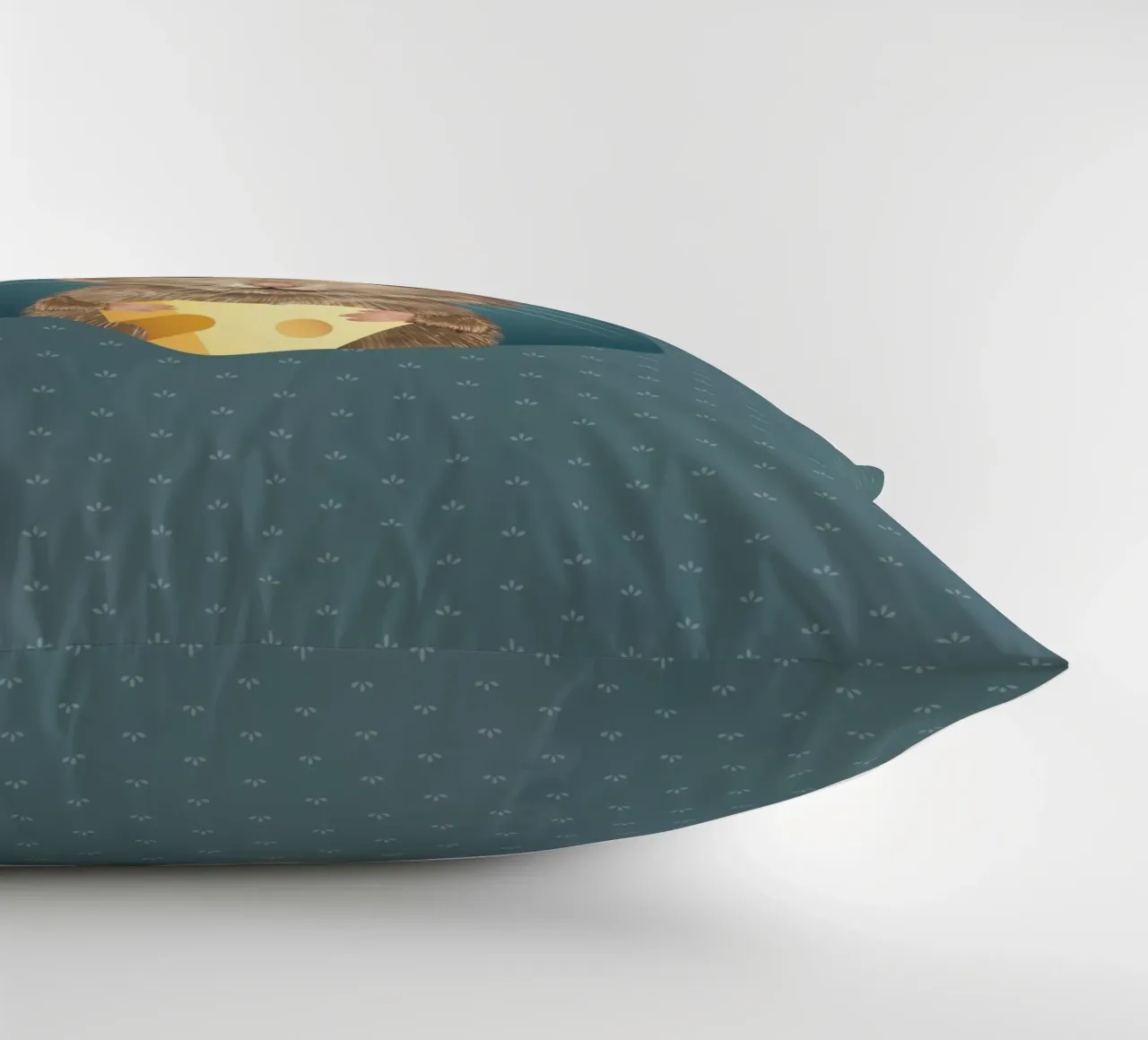 Incantevole topo con formaggio - la tua simpatica decorazione da parete cuscino da kisho art