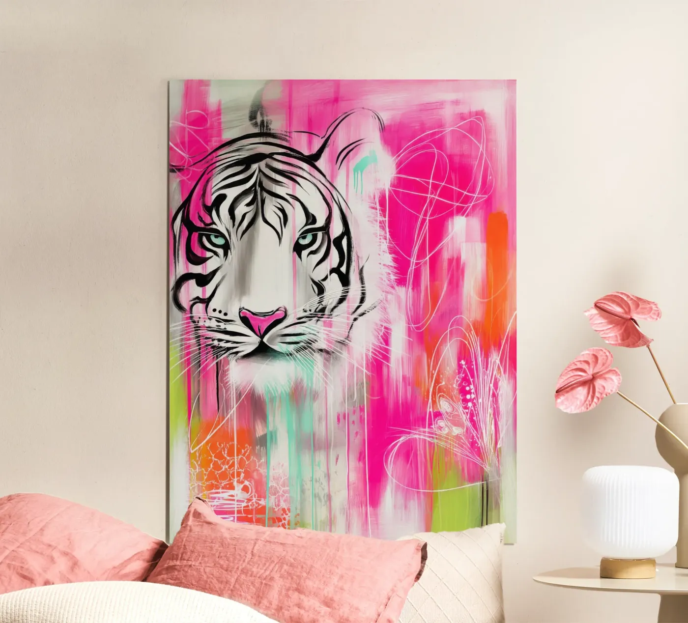 Neon Tiger Flow poster da lieblu