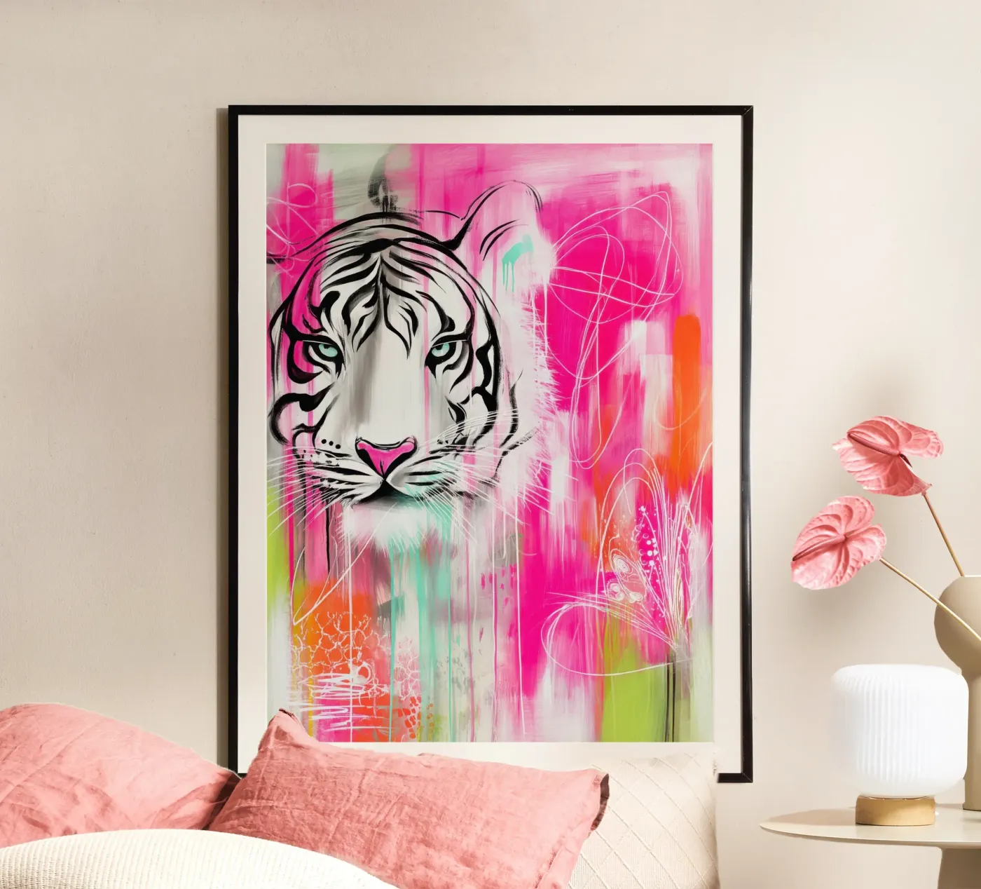 Neon Tiger Flow poster da lieblu