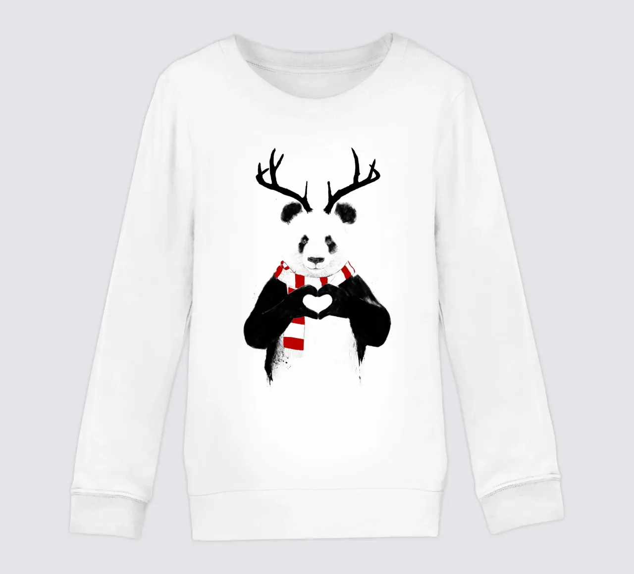 Rudolph Panda felpa bambino da Balazs Solti