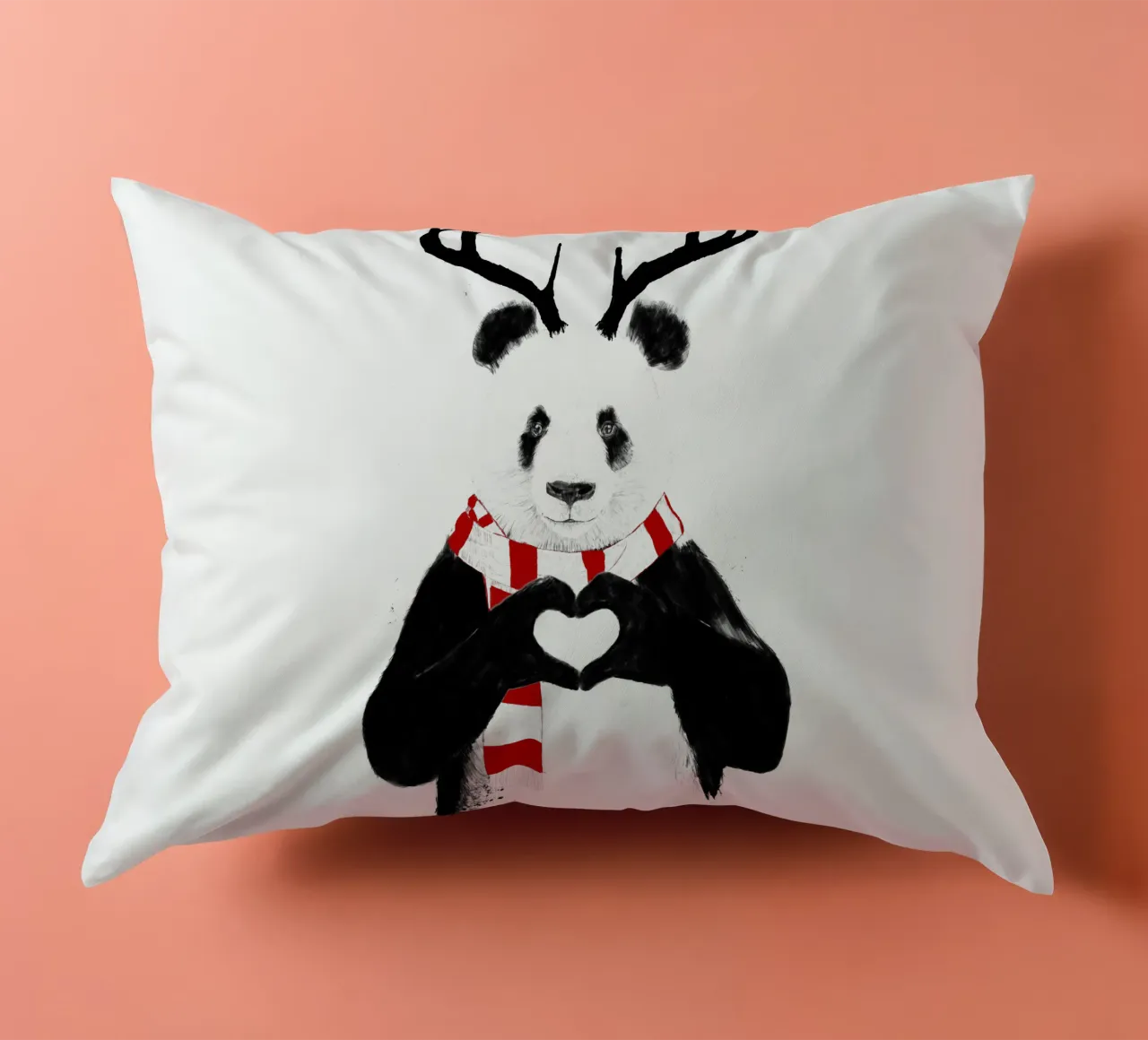 Rudolph Panda cuscino da Balazs Solti