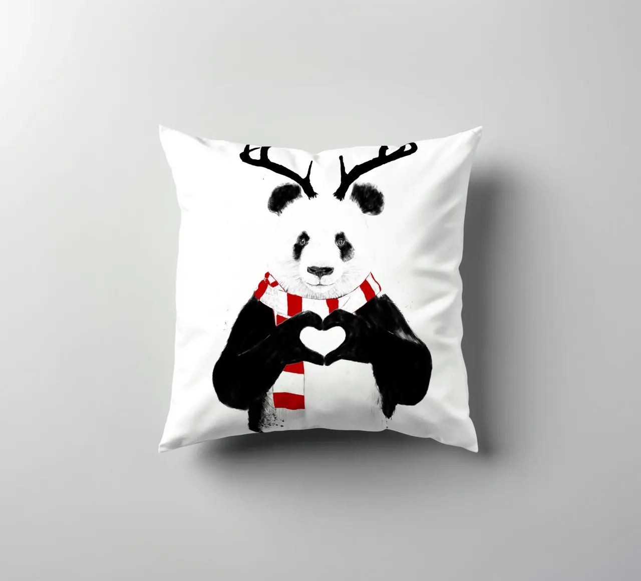 Rudolph Panda cuscino da Balazs Solti