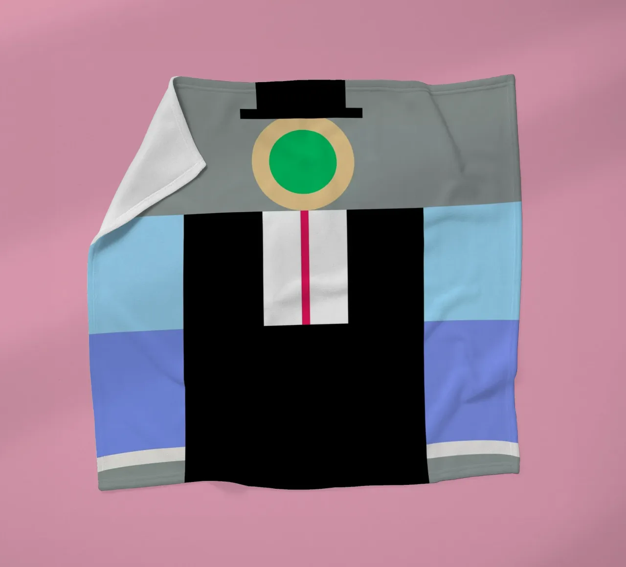 son of geometric man coperta in pile da edsonramosart