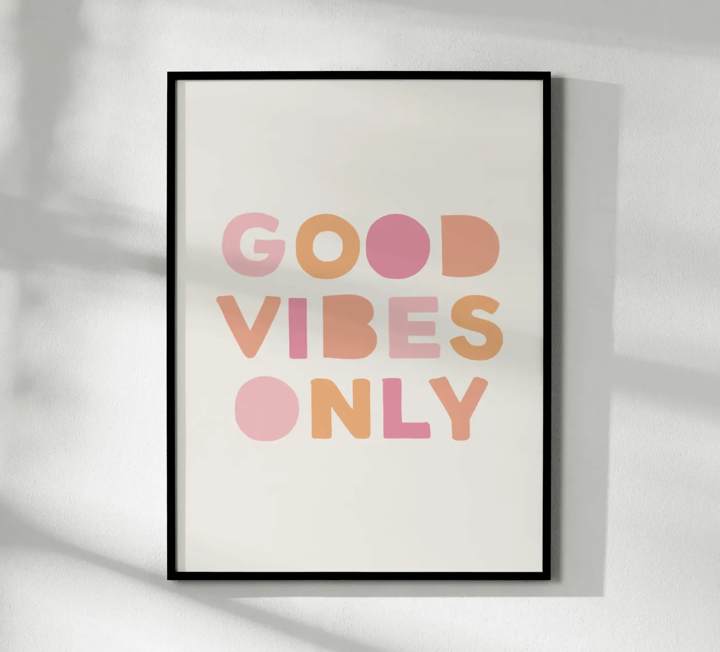 Good Vibes poster da we line studio - art
