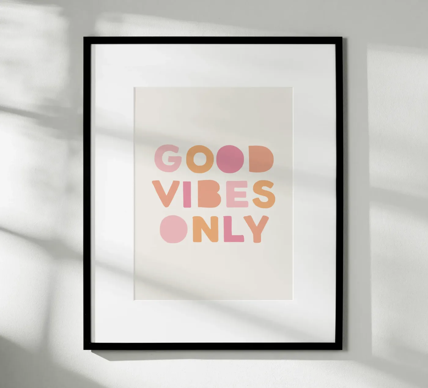 Good Vibes poster da we line studio - art