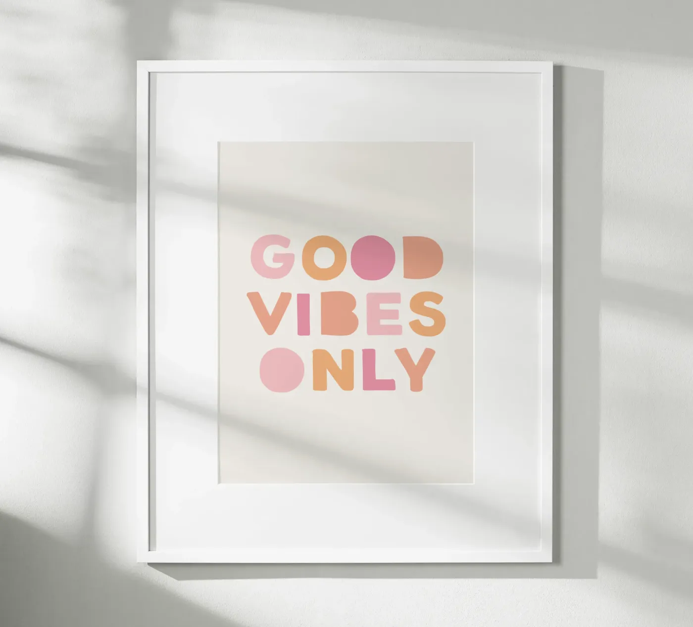 Good Vibes poster da we line studio - art