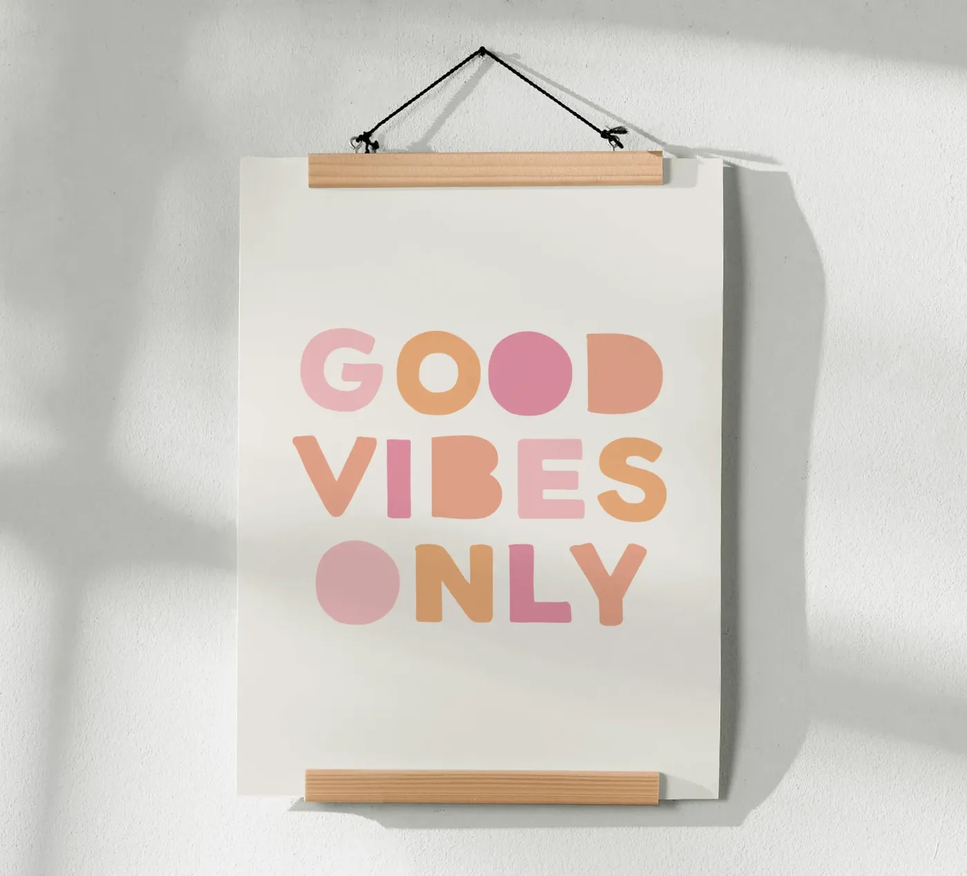 Good Vibes poster da we line studio - art