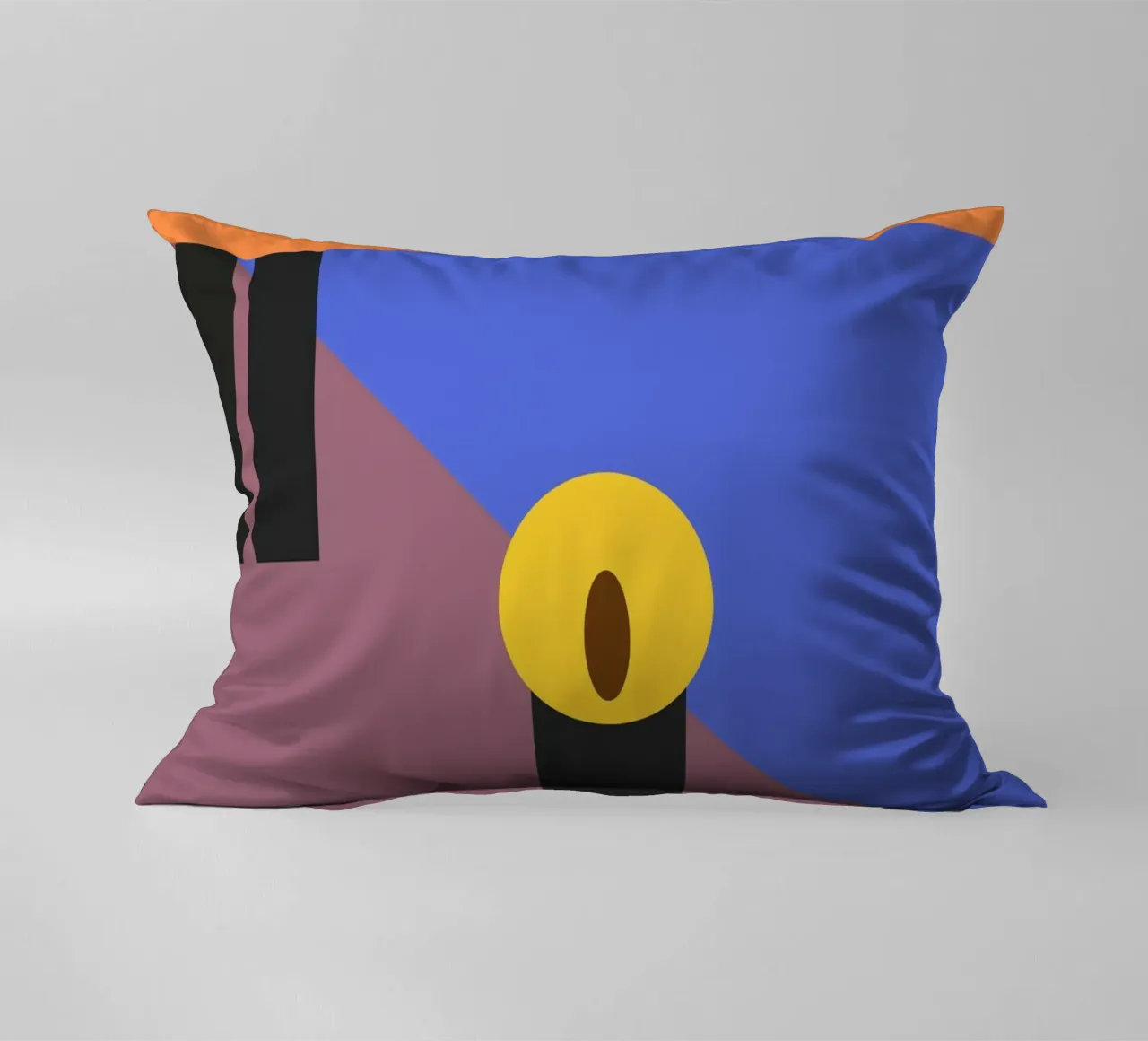 the geometric scream cuscino da edsonramosart