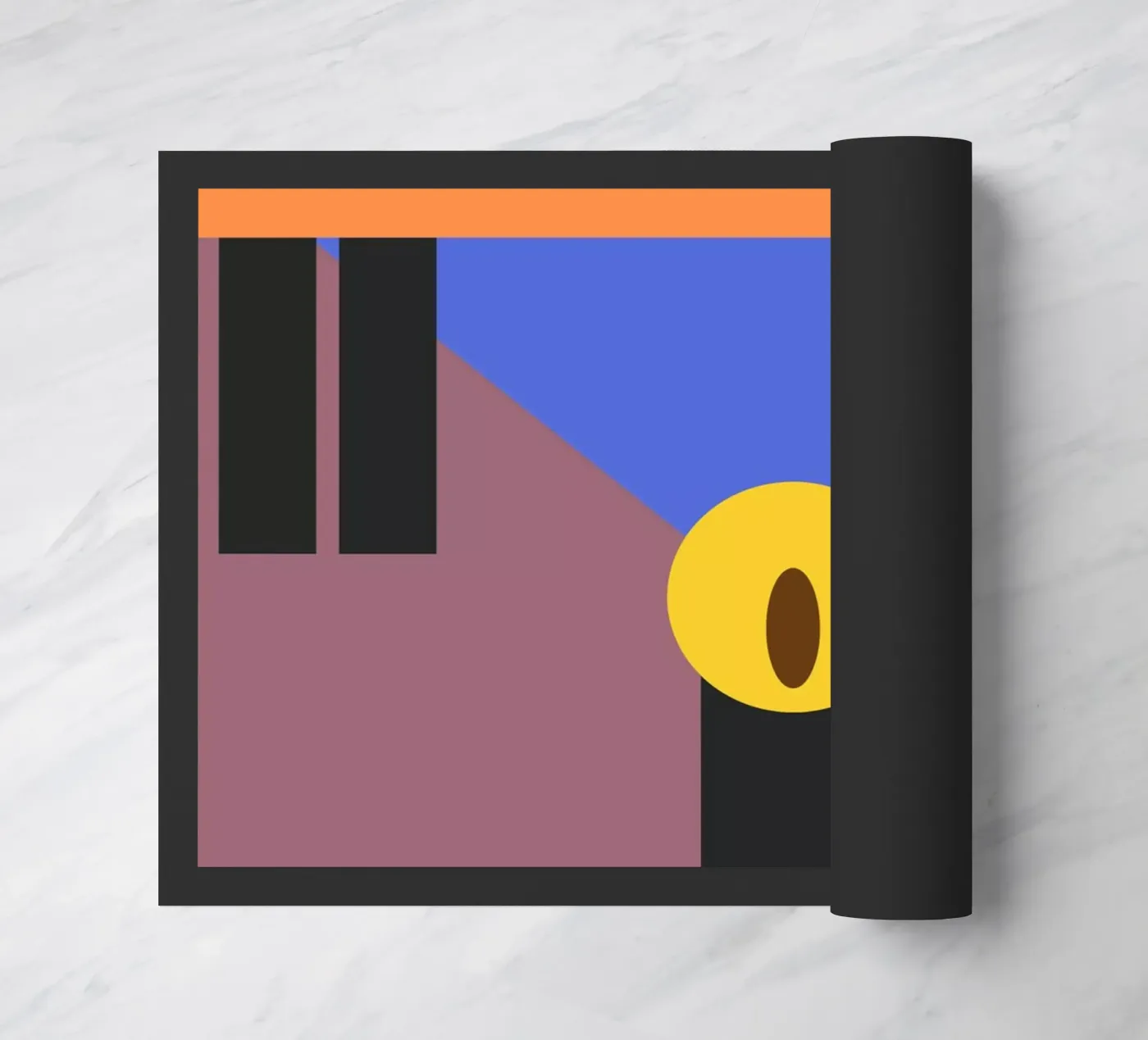 the geometric scream zerbino da edsonramosart