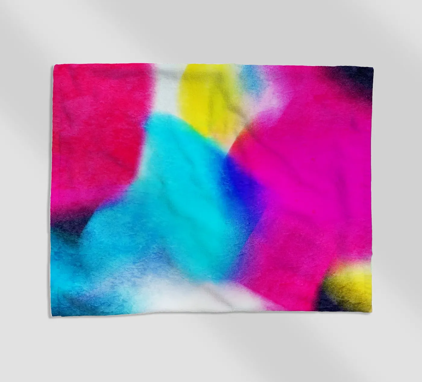 Abstract Pink Blue Pattern telo mare da Lines Inside