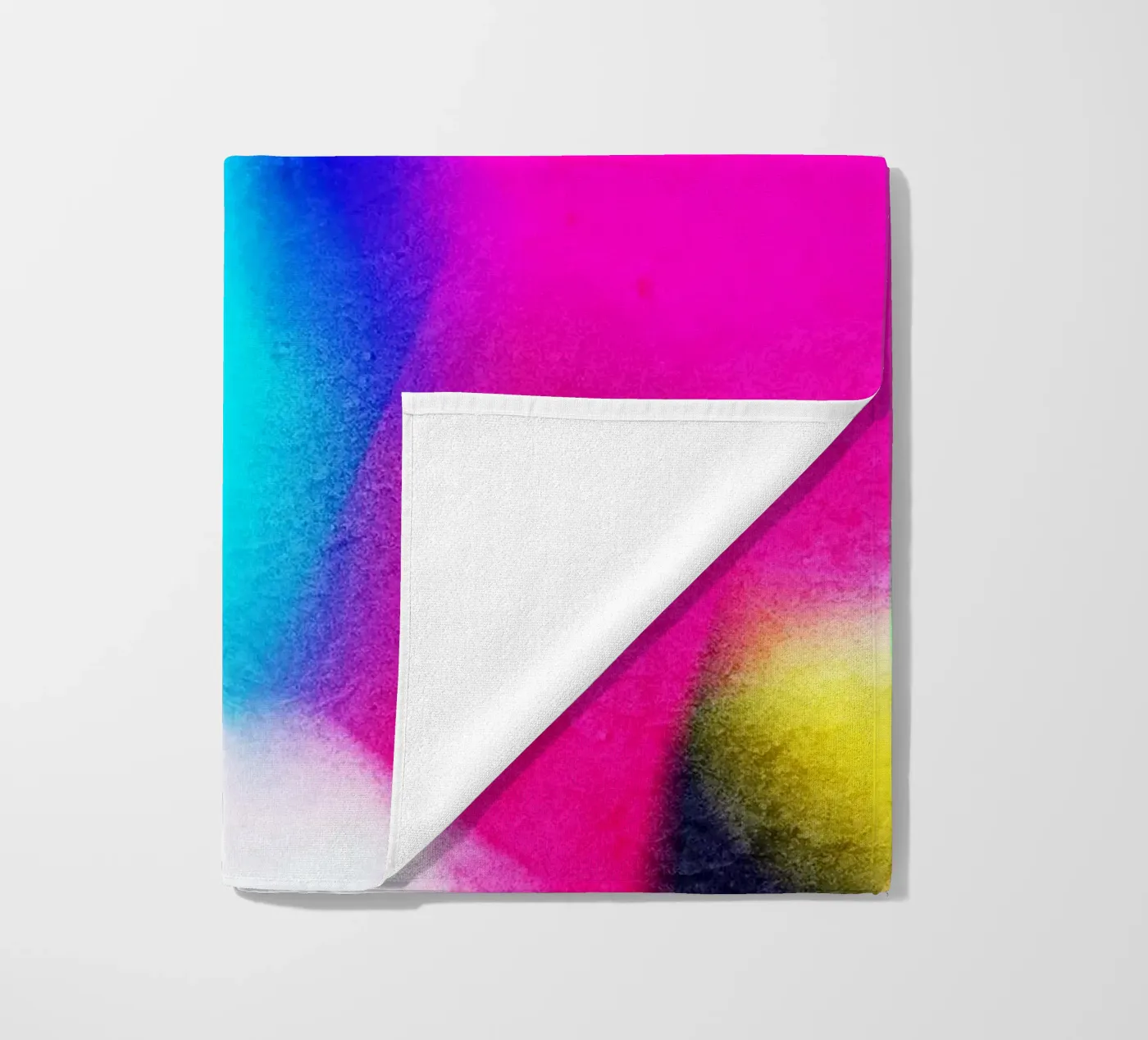 Abstract Pink Blue Pattern telo mare da Lines Inside