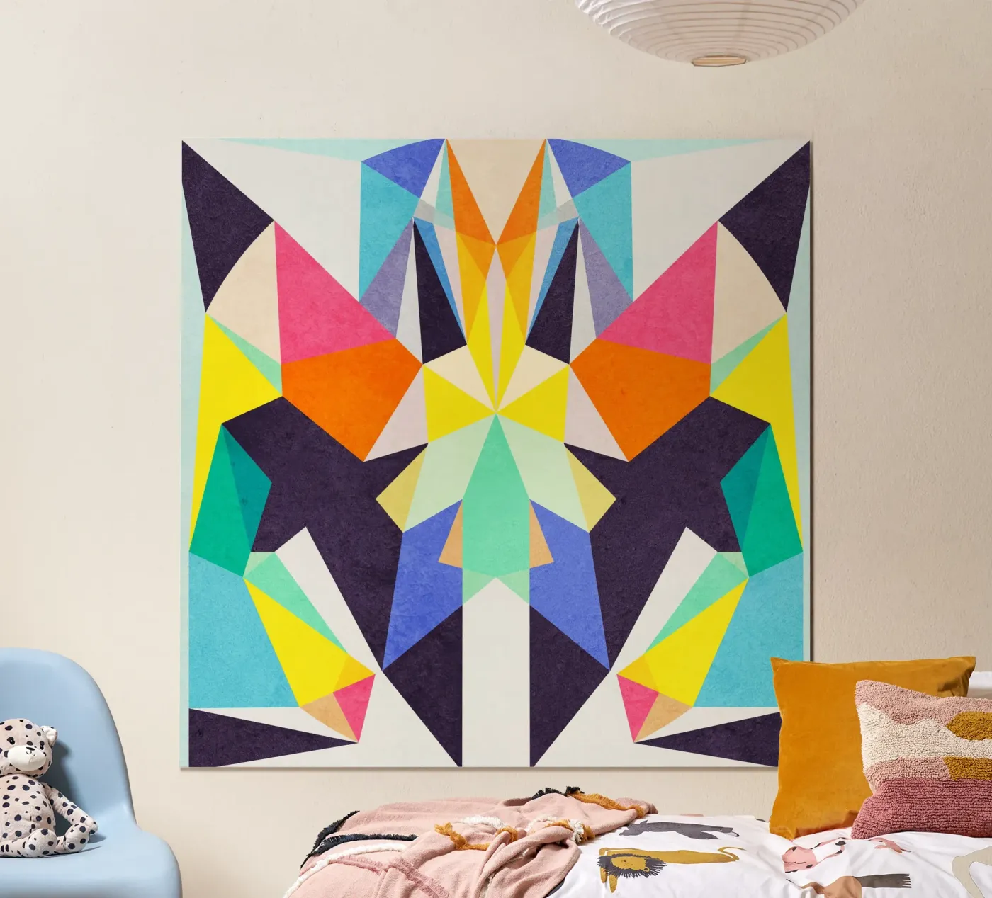 Abstract Geometric poster da Lines Inside