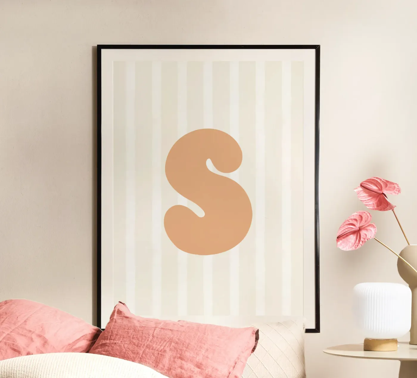 Letters poster by CSK DESIGN