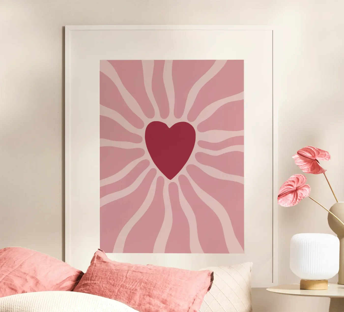 Heartbeat poster by CSK DESIGN