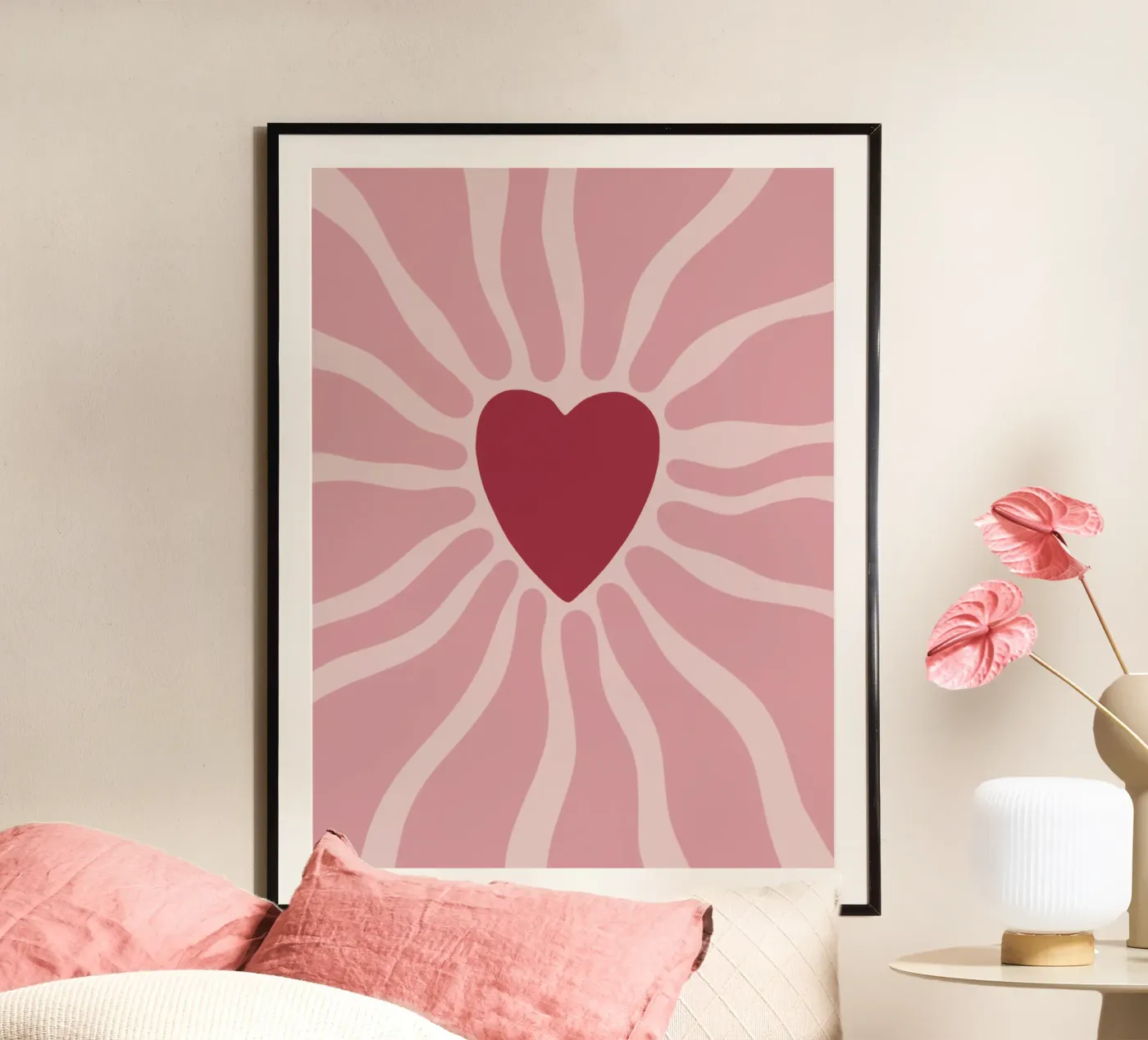 Heartbeat poster by CSK DESIGN