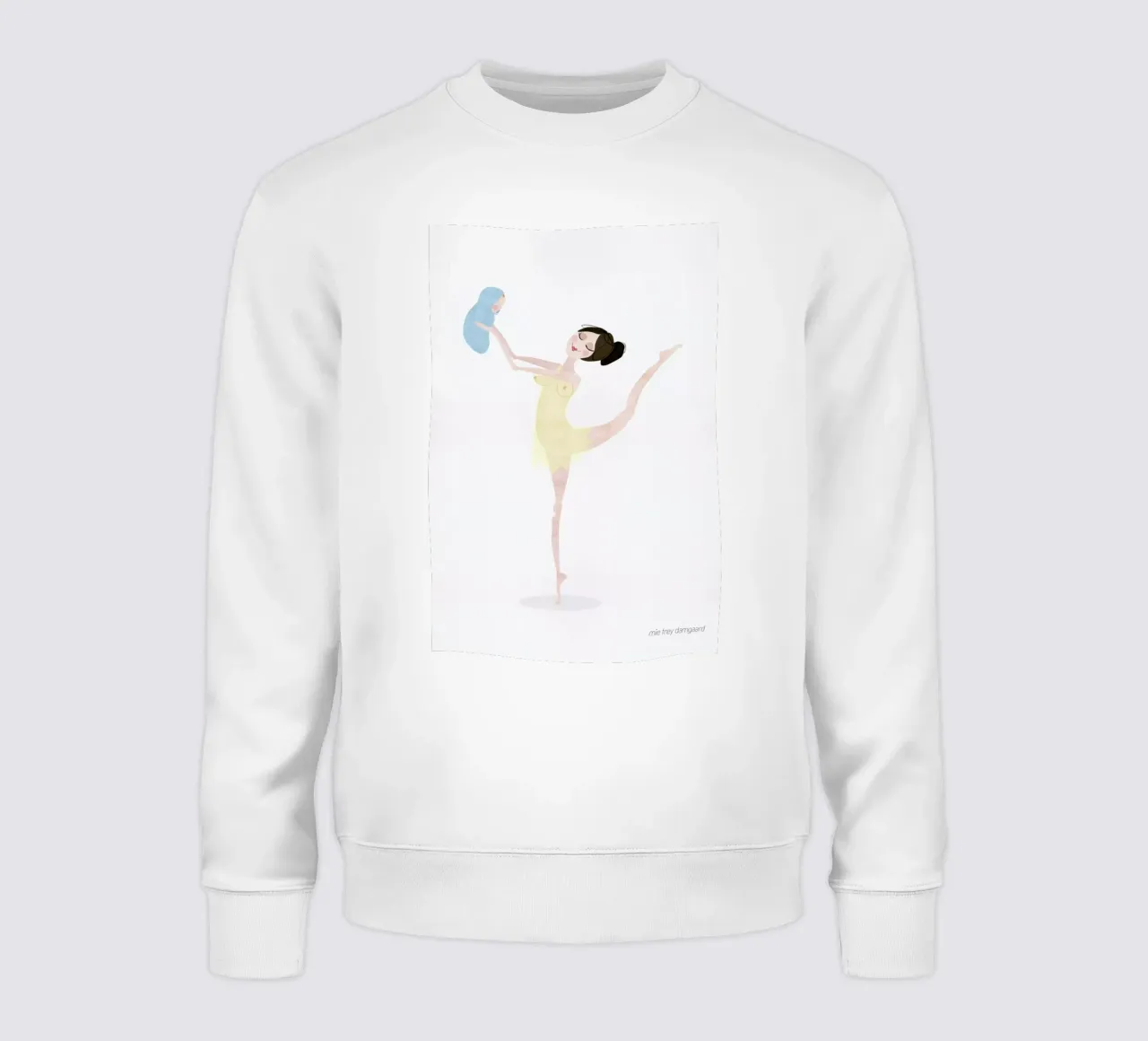 No More Waiting #1 felpa da Mie Frey Damgaard