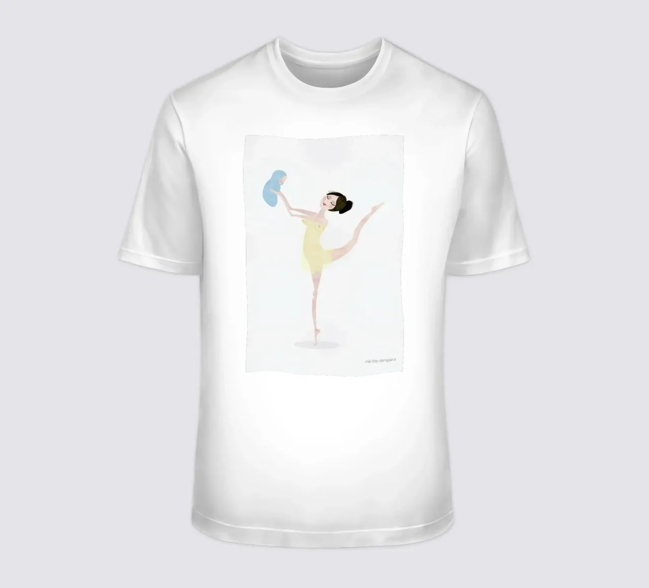 No More Waiting #1 t-shirt da Mie Frey Damgaard