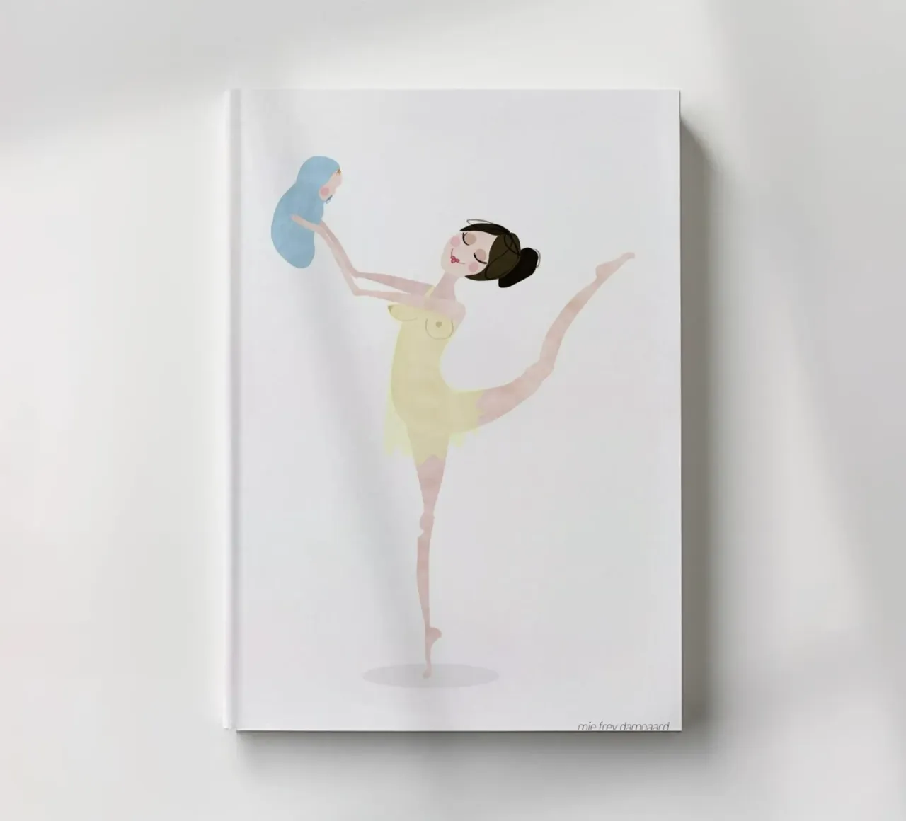 No More Waiting #1 notebook by Mie Frey Damgaard