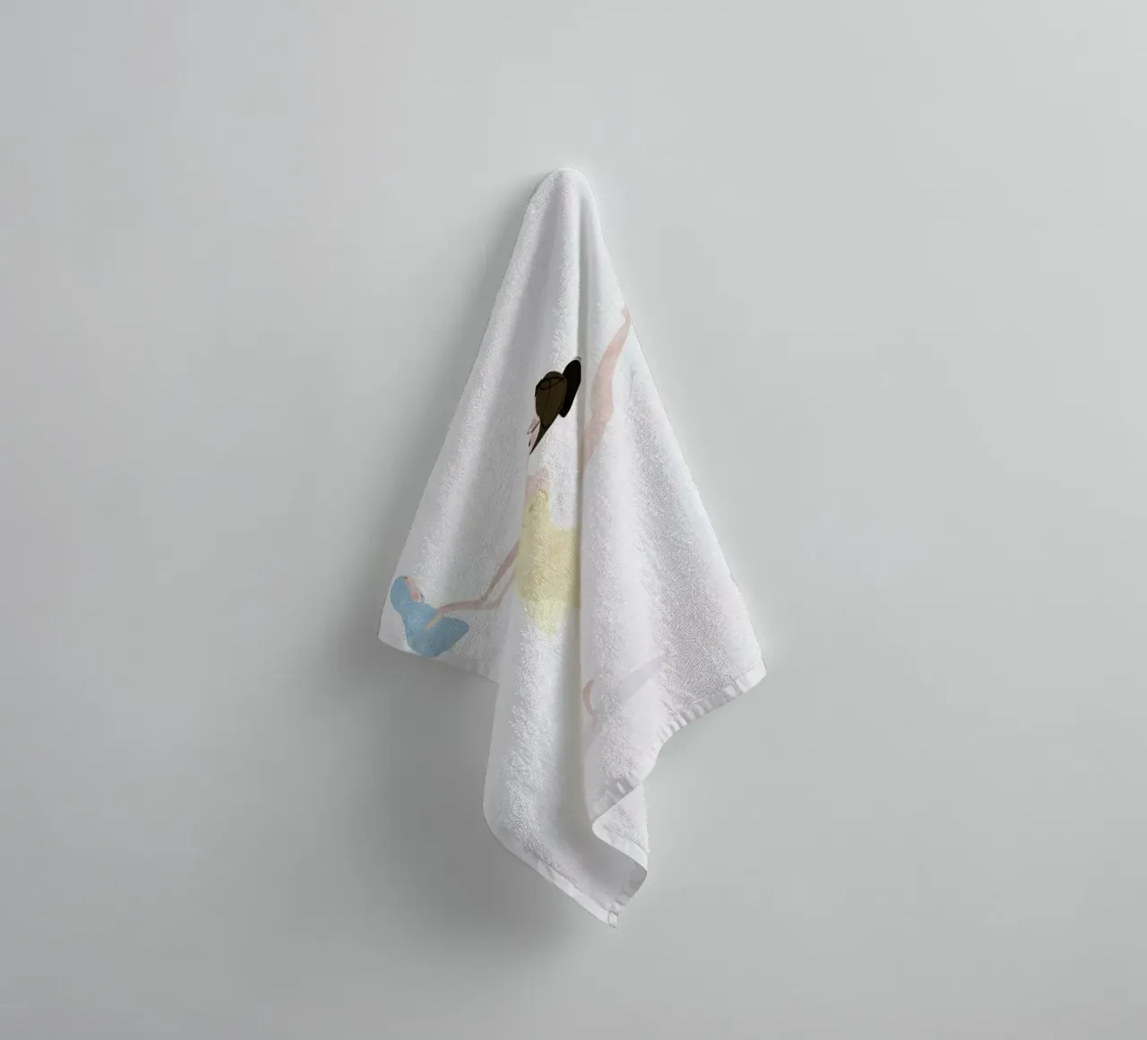 No More Waiting #1 asciugamano da bagno da Mie Frey Damgaard