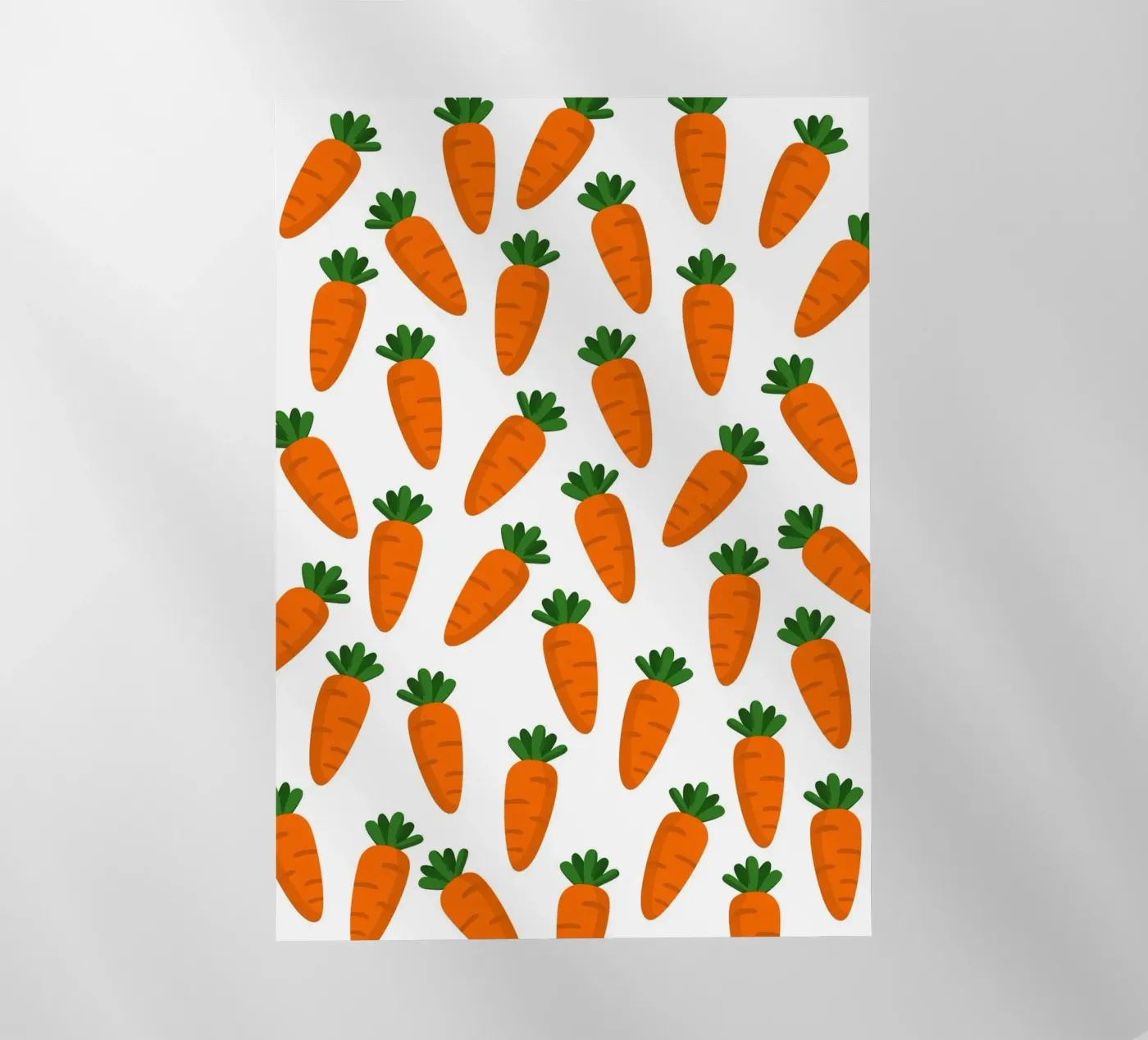 Carrots pattern pellicola backlit da Happypatterns