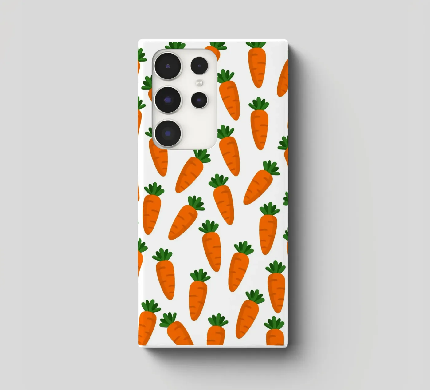 Carrots pattern cover samsung da Happypatterns