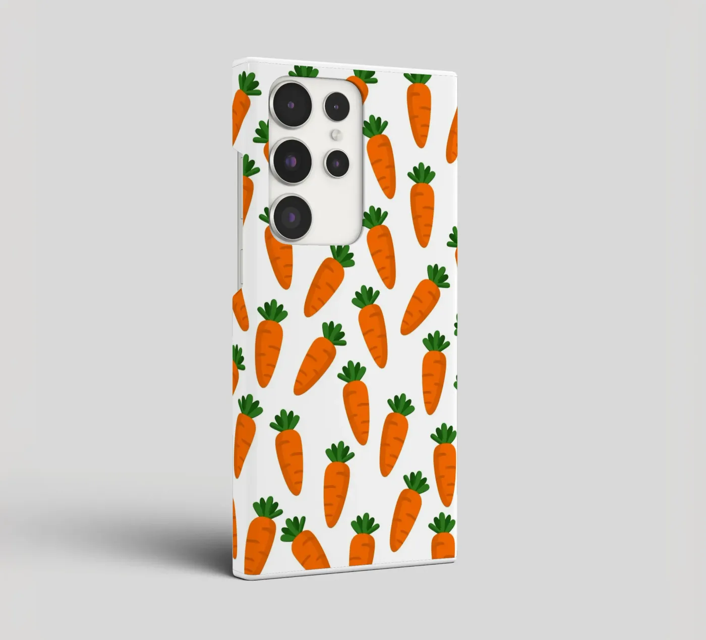Carrots pattern cover samsung da Happypatterns