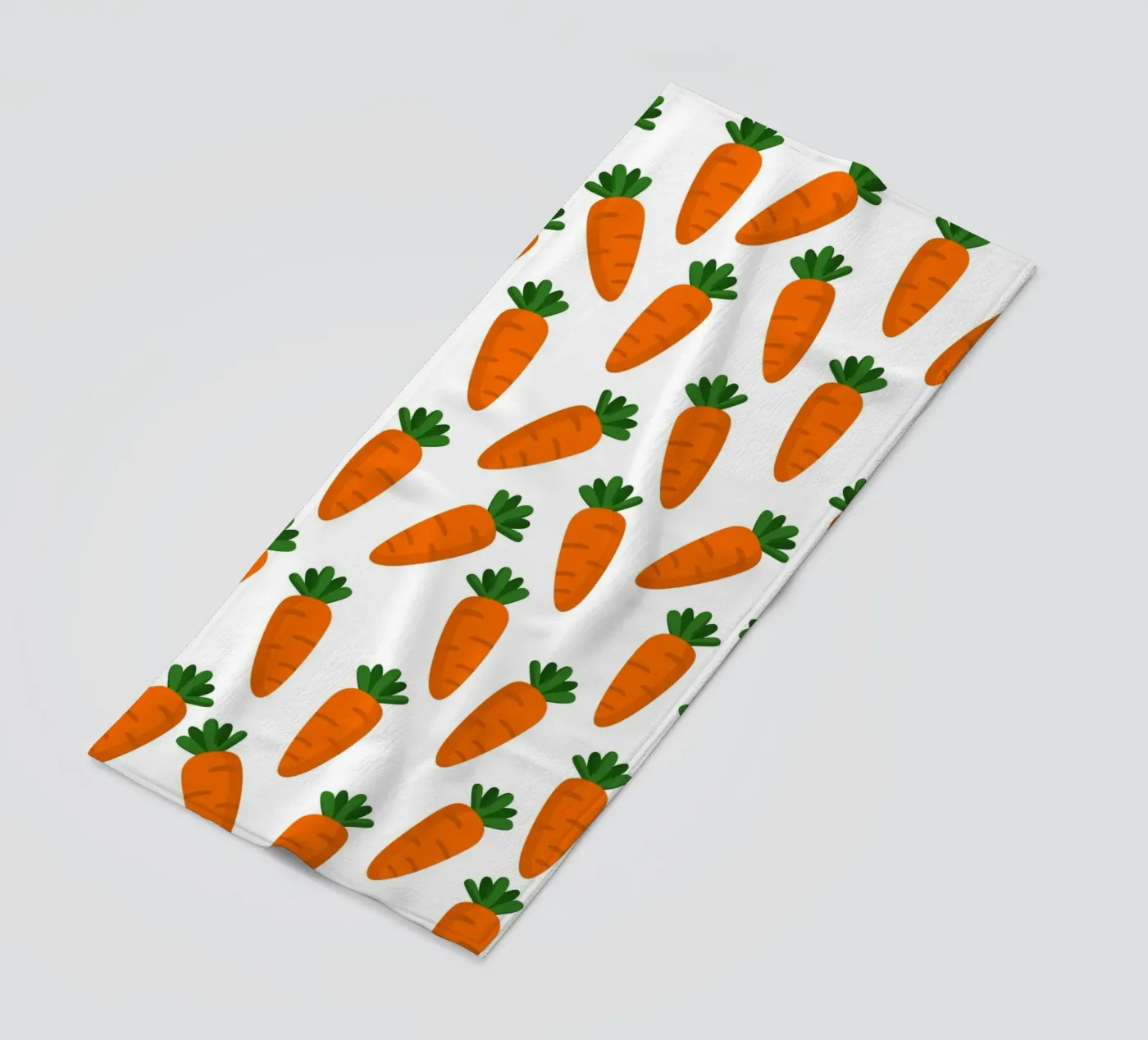 Carrots pattern telo mare da Happypatterns