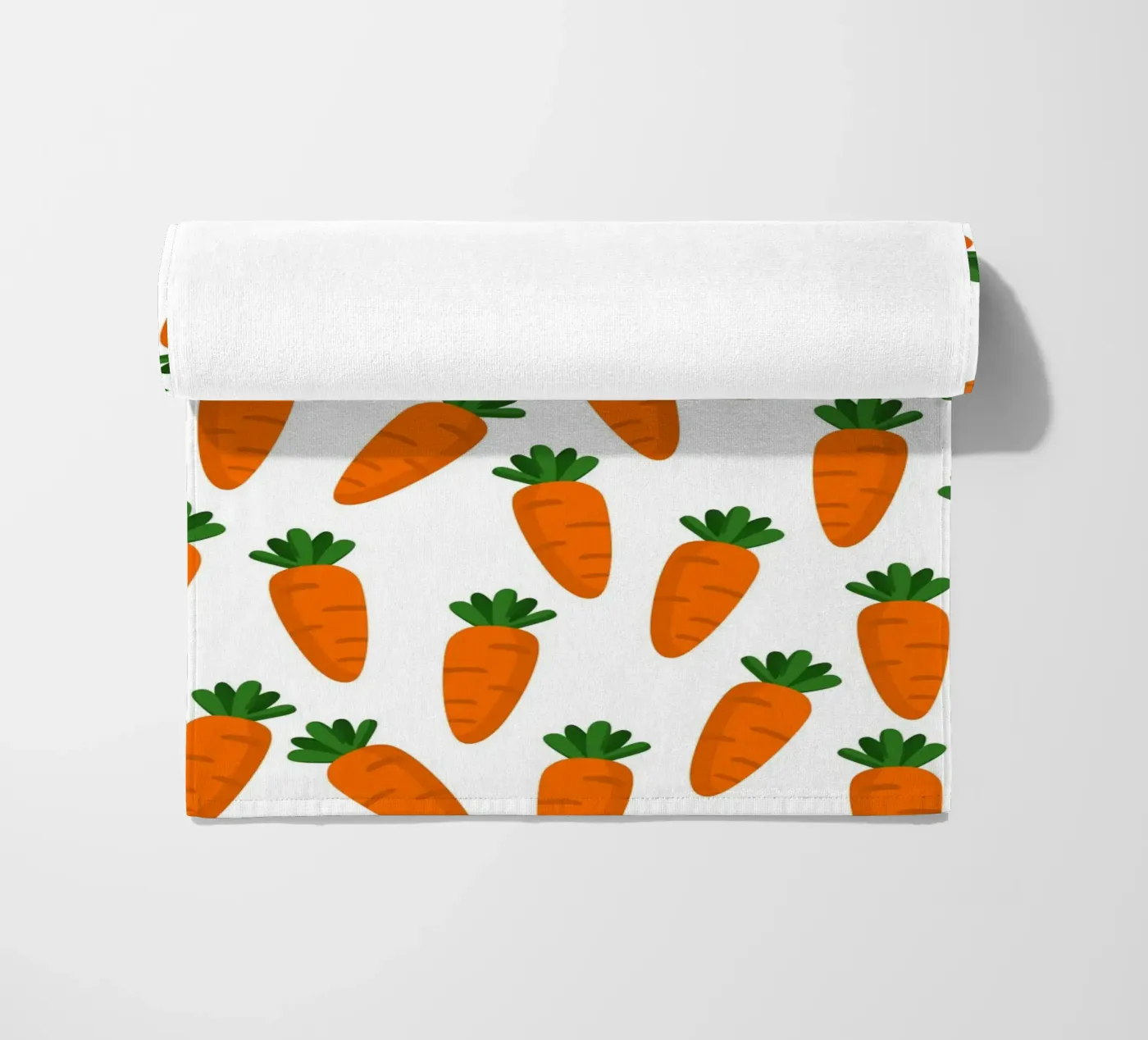 Carrots pattern telo mare da Happypatterns