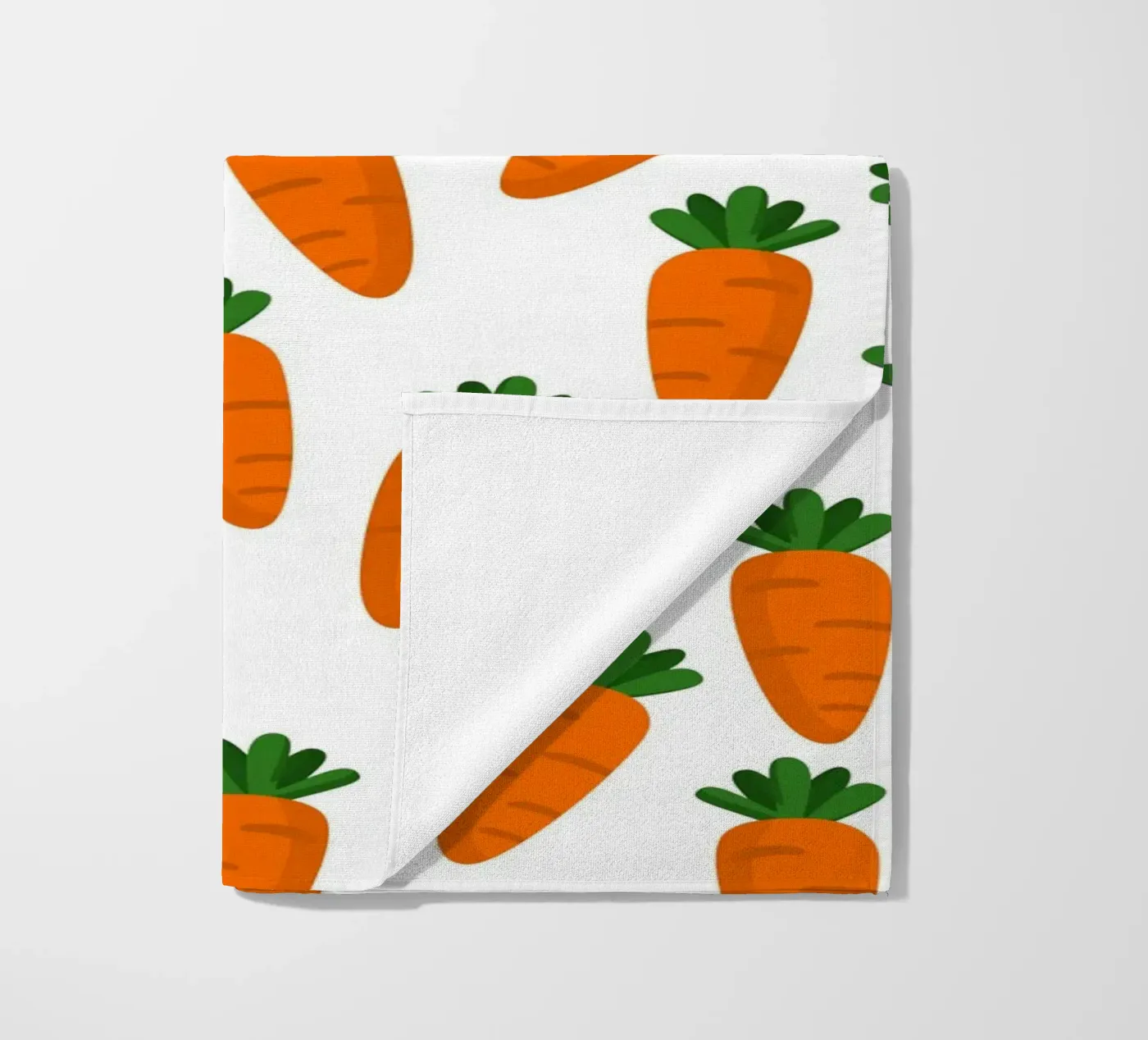 Carrots pattern Strandtuch von Happypatterns