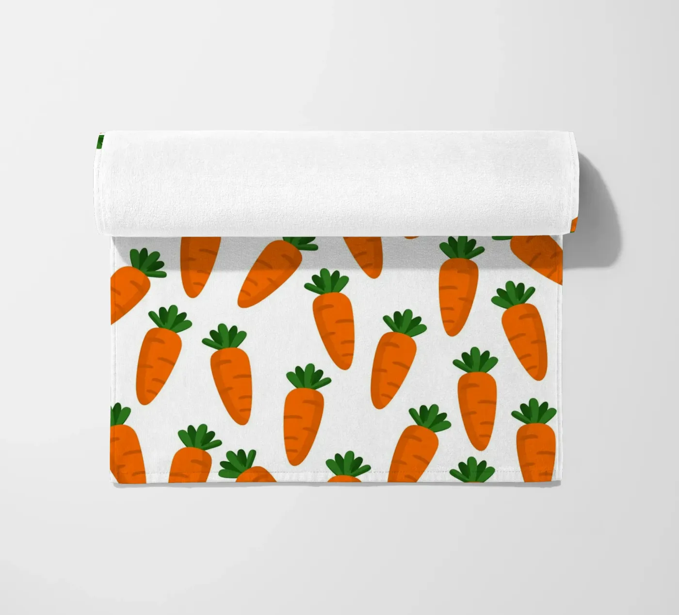 Carrots pattern Strandtuch von Happypatterns