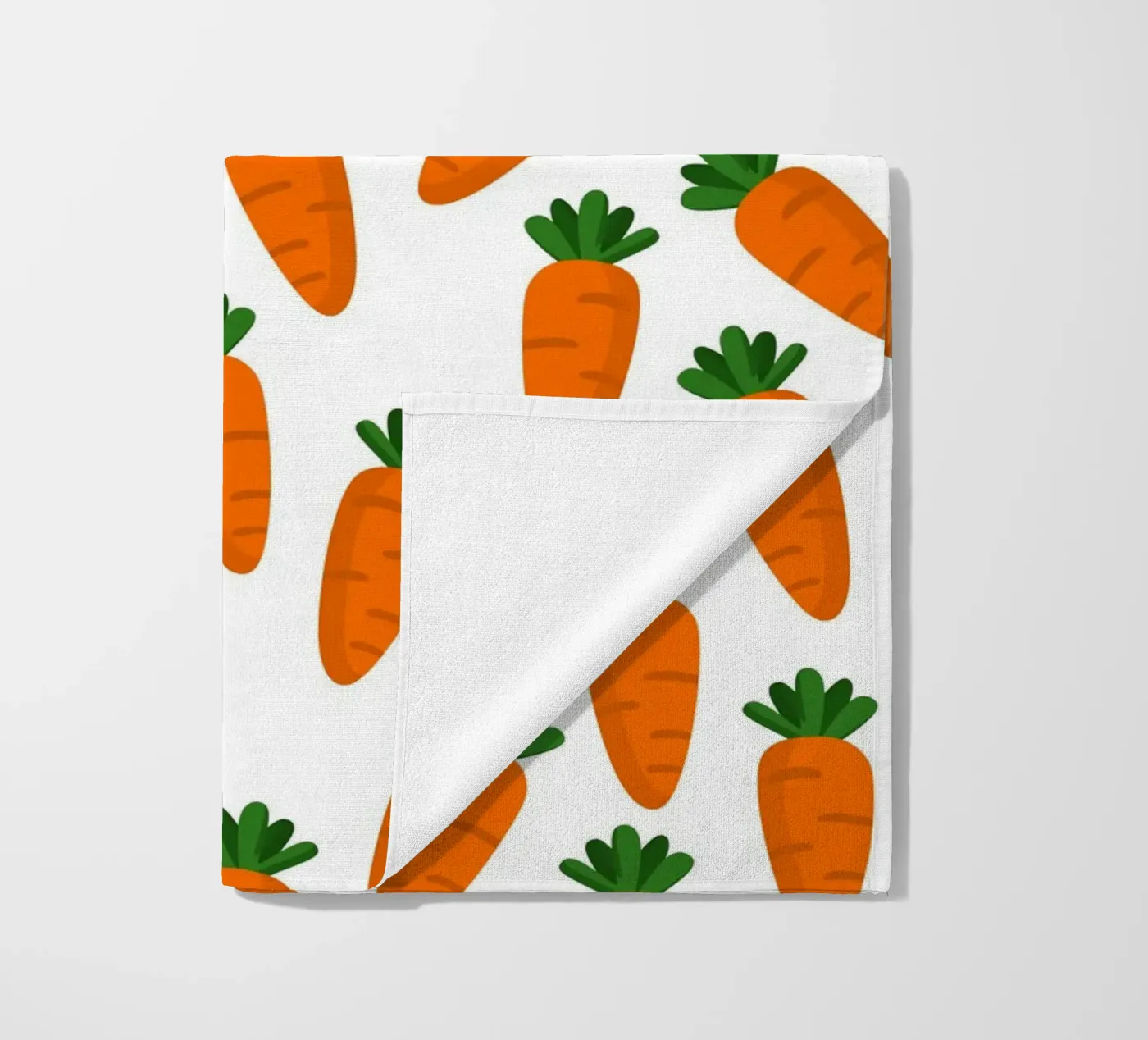 Carrots pattern telo mare da Happypatterns