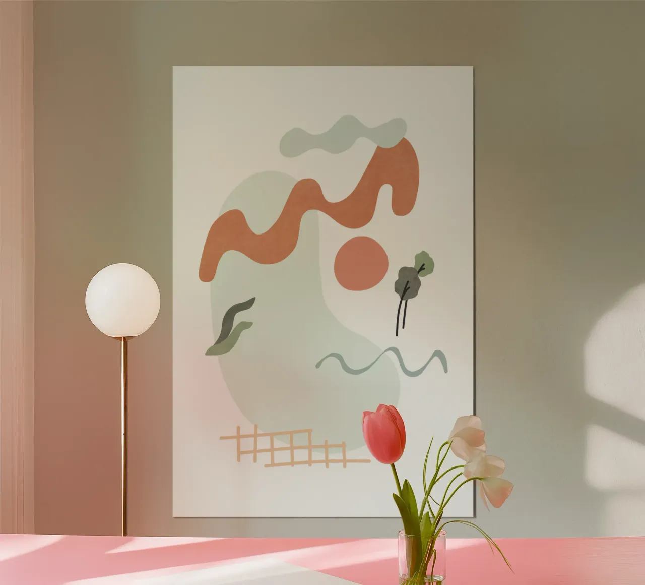 Tropical Villa 21 poster by amini54