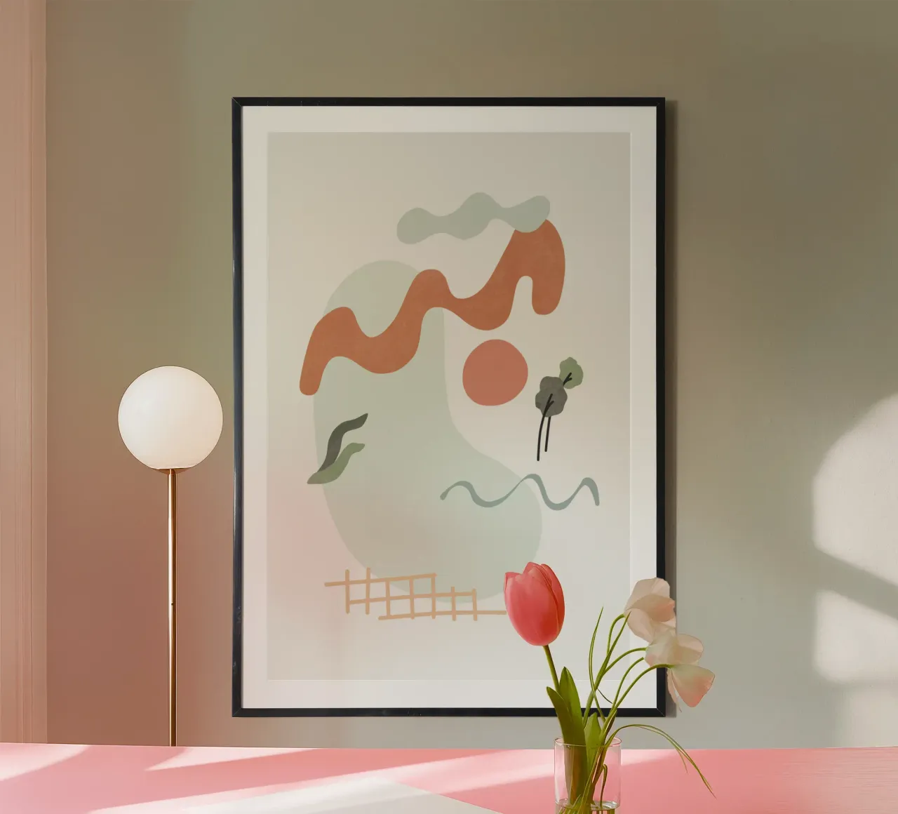 Tropical Villa 21 poster by amini54